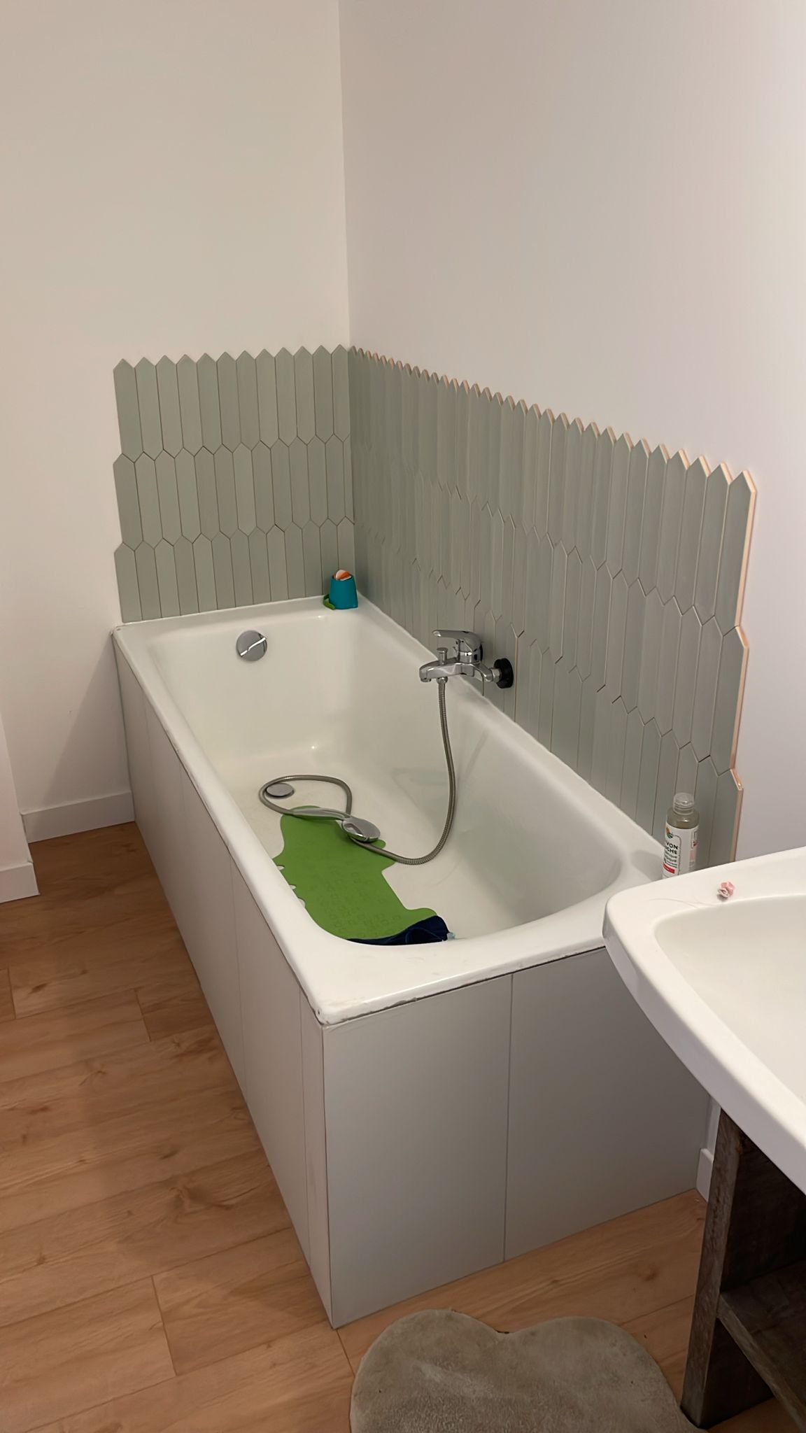 salle de bain, baignoire